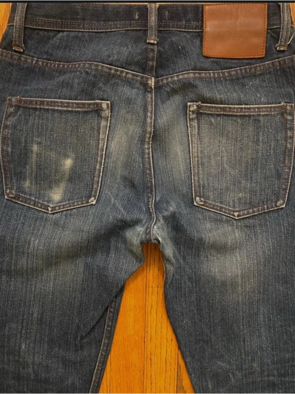 The Unbranded Brand UB601 Relaxed Tapered Selvedge Jeans 30x29 14.5oz Orig.  $99